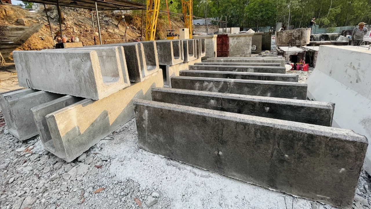 Mương chữ U tại Long An