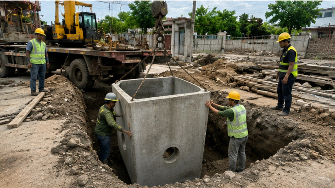 Thi công lắp đặt hố ga bê tông – quy trình nhanh chóng, tiết kiệm chi phí Thi công lắp đặt hố ga bê tông – quy trình nhanh chóng, tiết kiệm chi phí