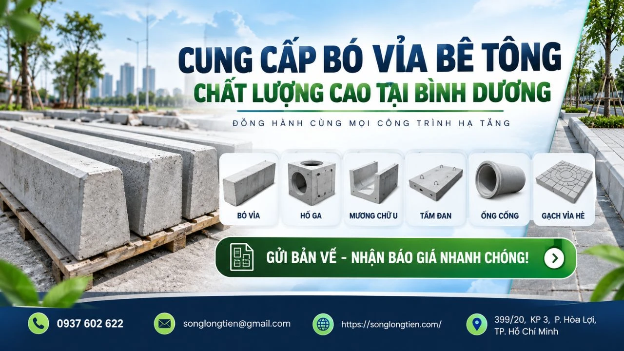 Bó Vỉa Bê Tông Tại Bình Dương