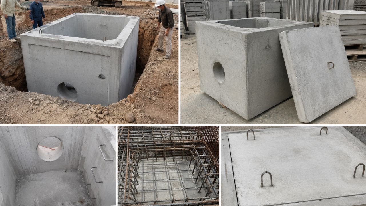 Hố Ga Bê Tông Cốt Thép