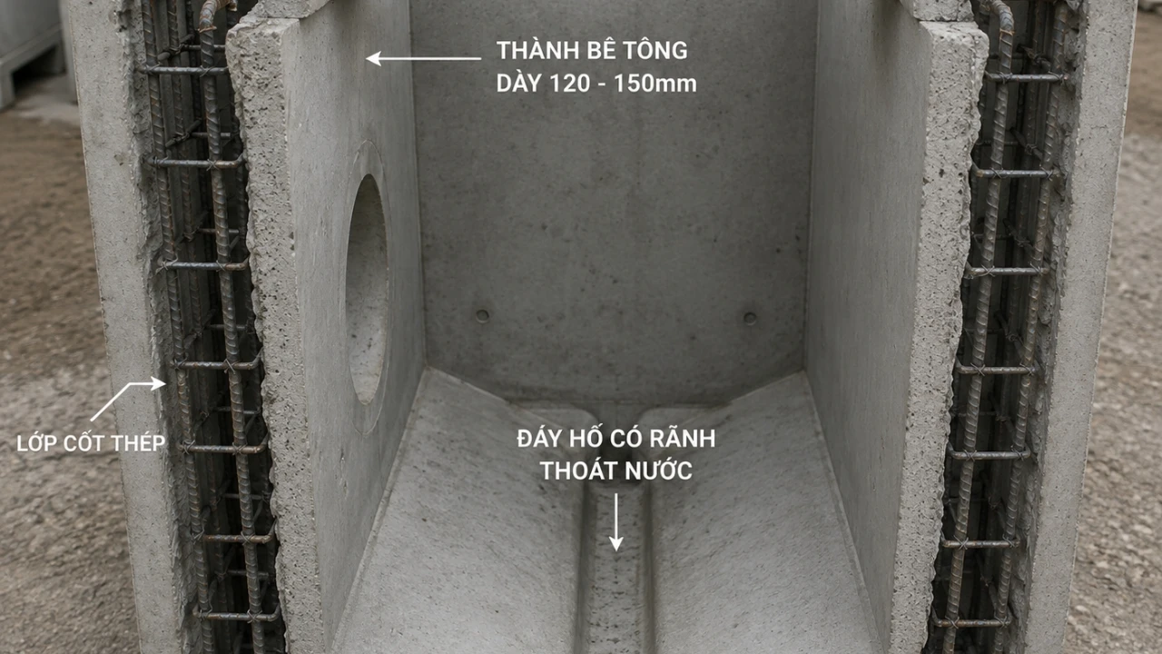 Hố Ga Bê Tông Đúc Sẵn: