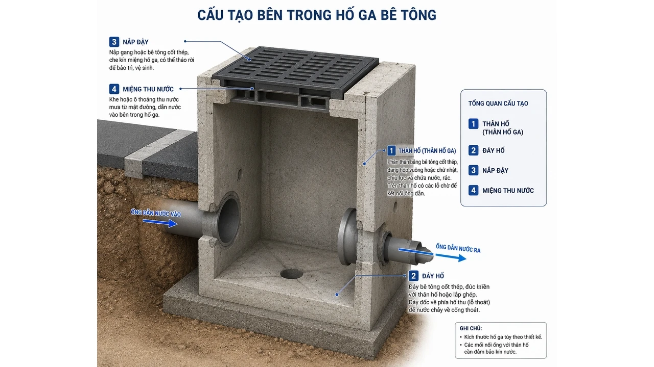 Hố Ga Bê Tông Tại Đồng Nai