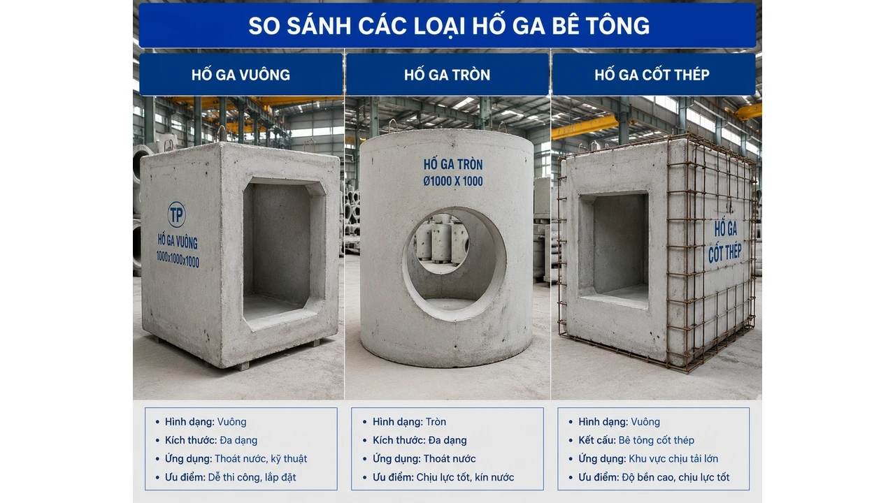Hố Ga Bê Tông Tại Đồng Nai